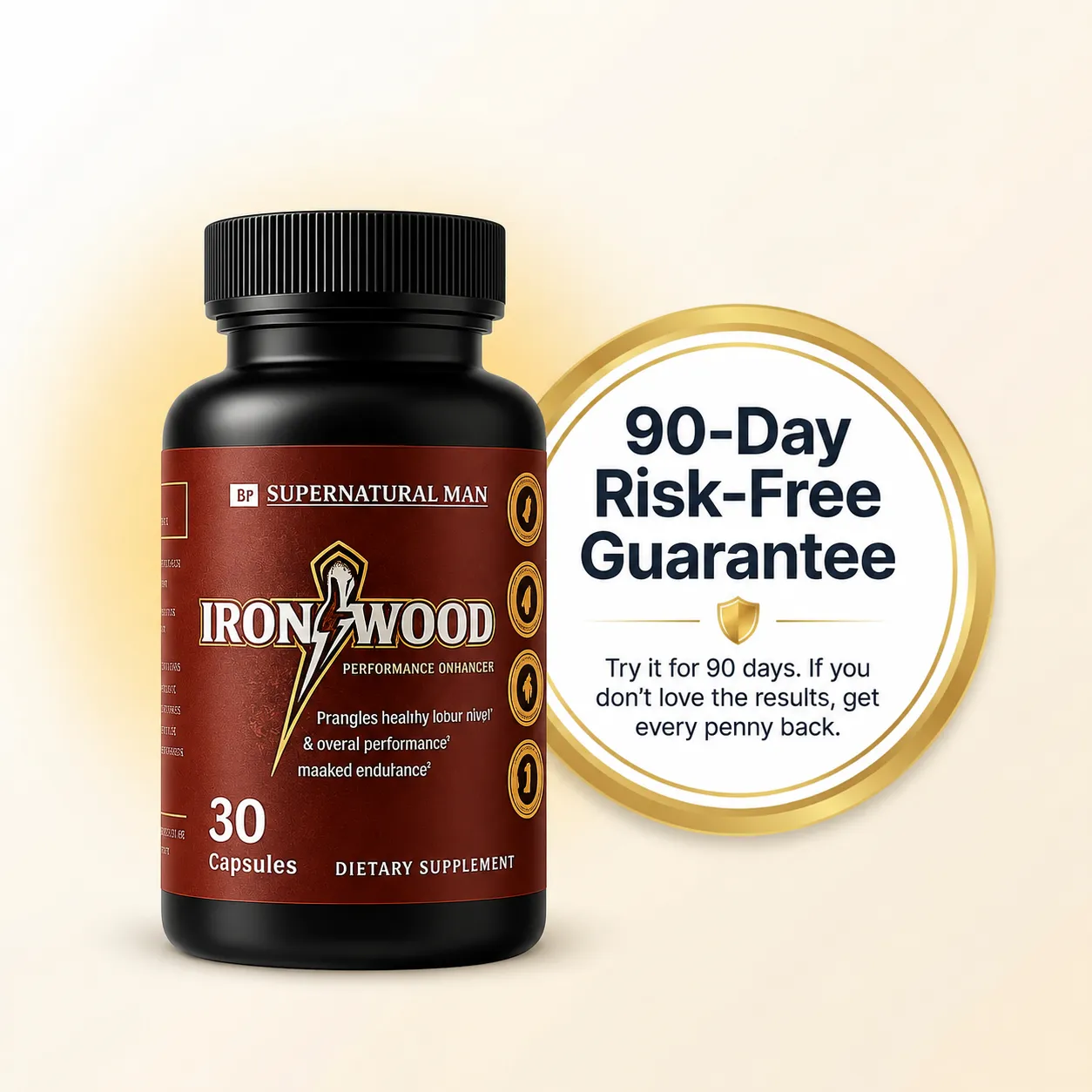 IronWood 90-Day Money Back Guarantee